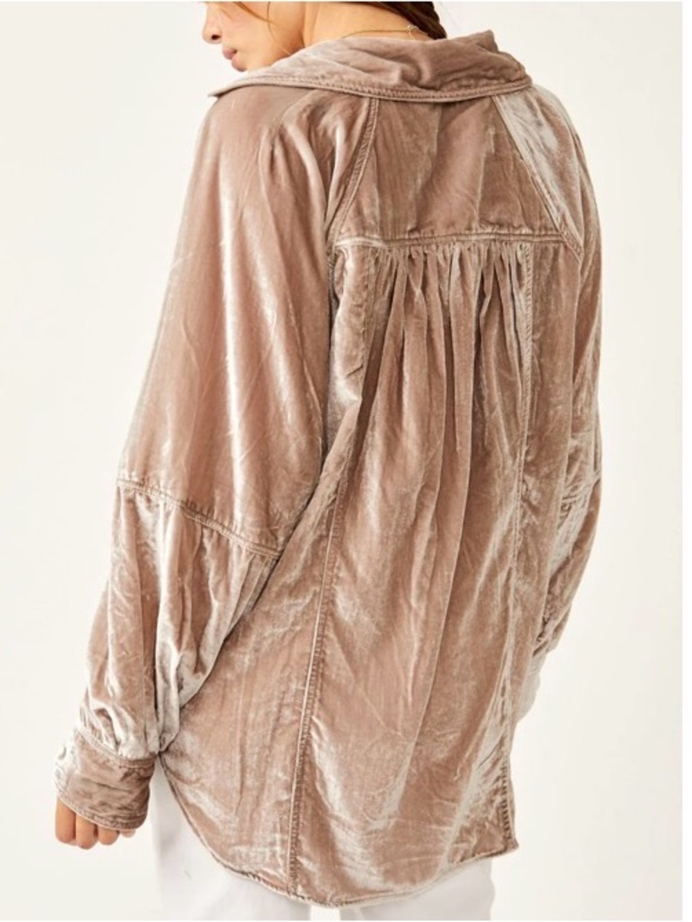 Free People We The Free Night Skies Velvet Top - Picture 2 of 9